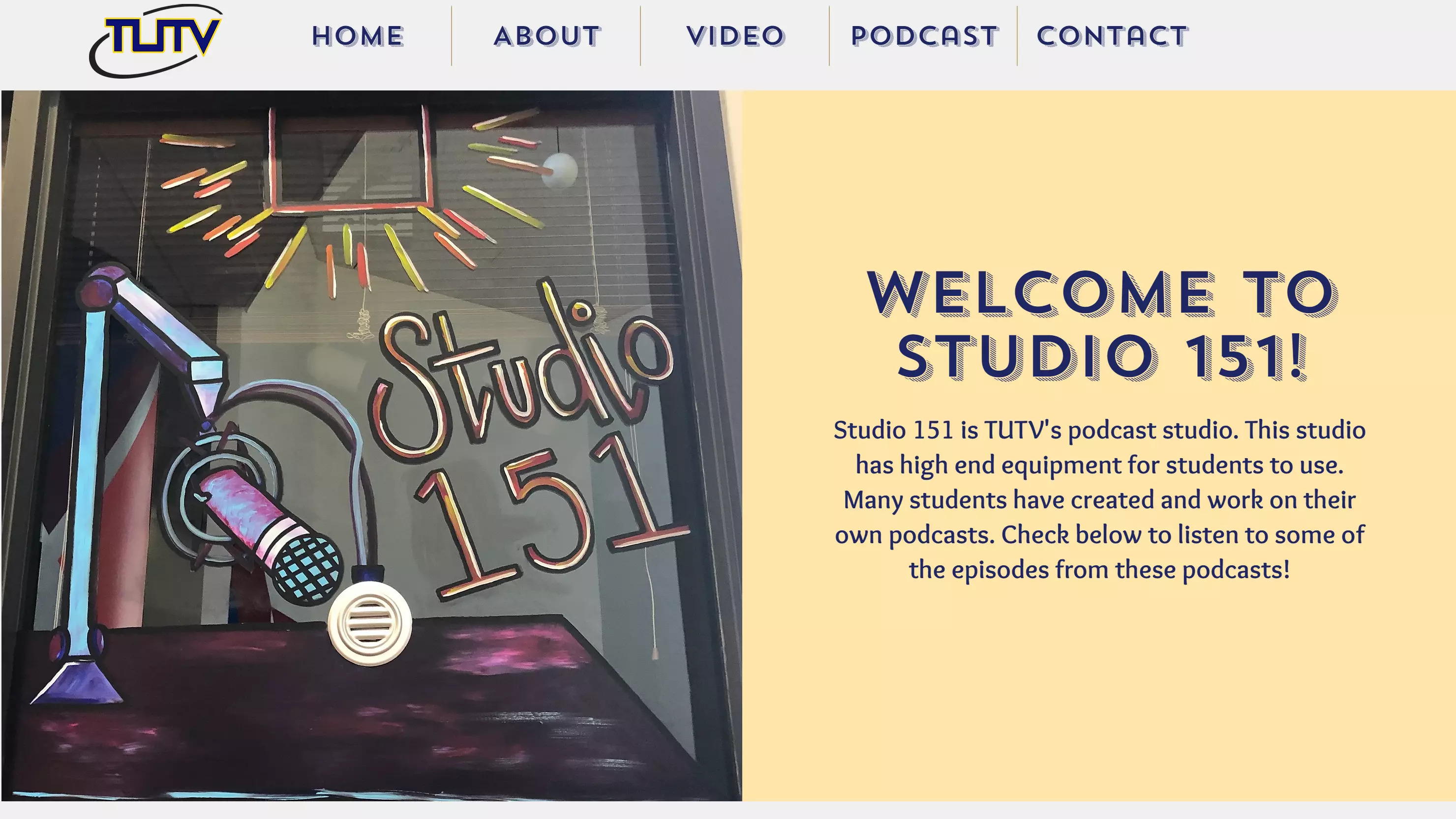 New Audio page